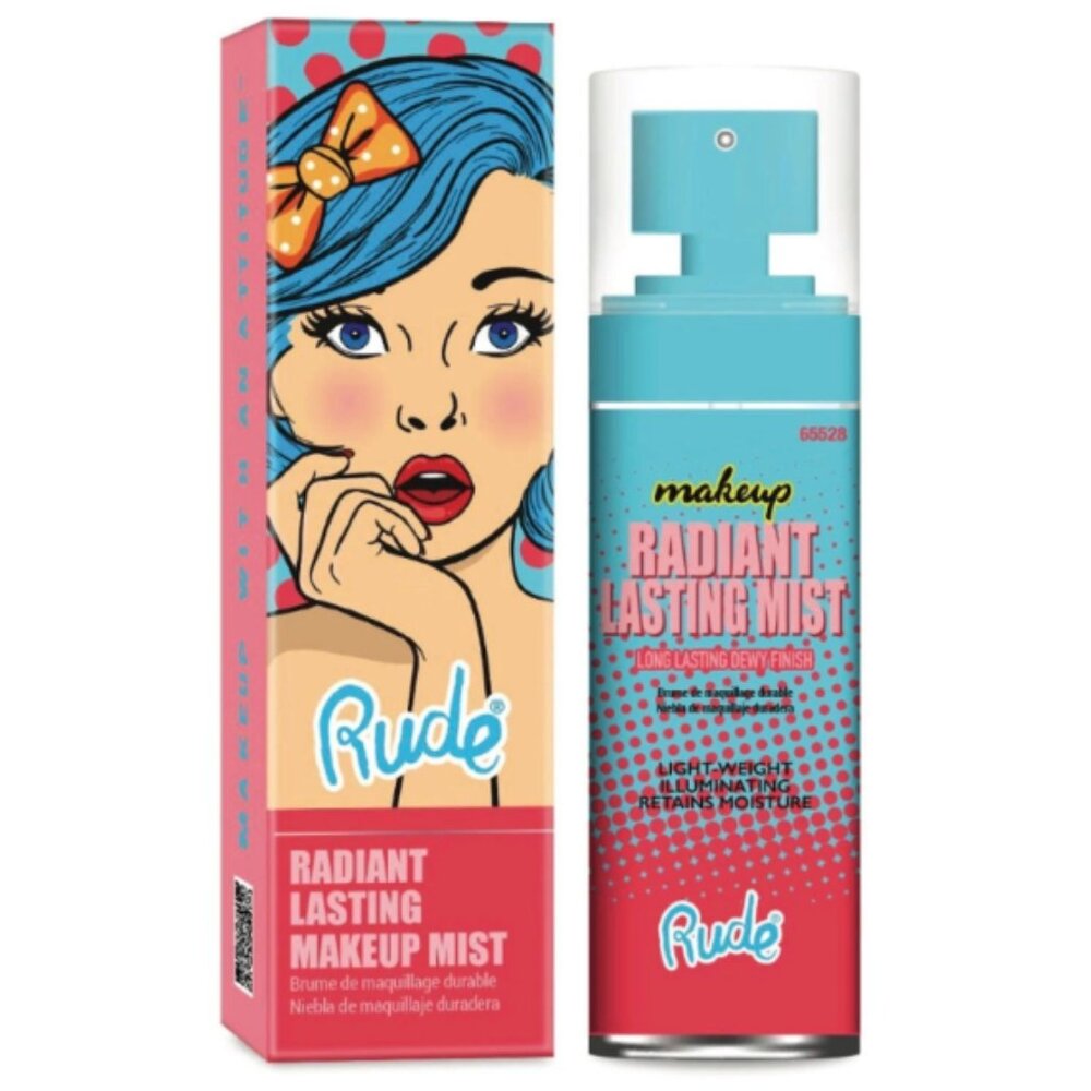 RUDE Radiant Lasting Makeup Mist -